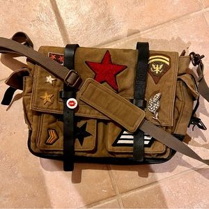 free people military style Crossbody bag. Never used, perfect mint condition.
